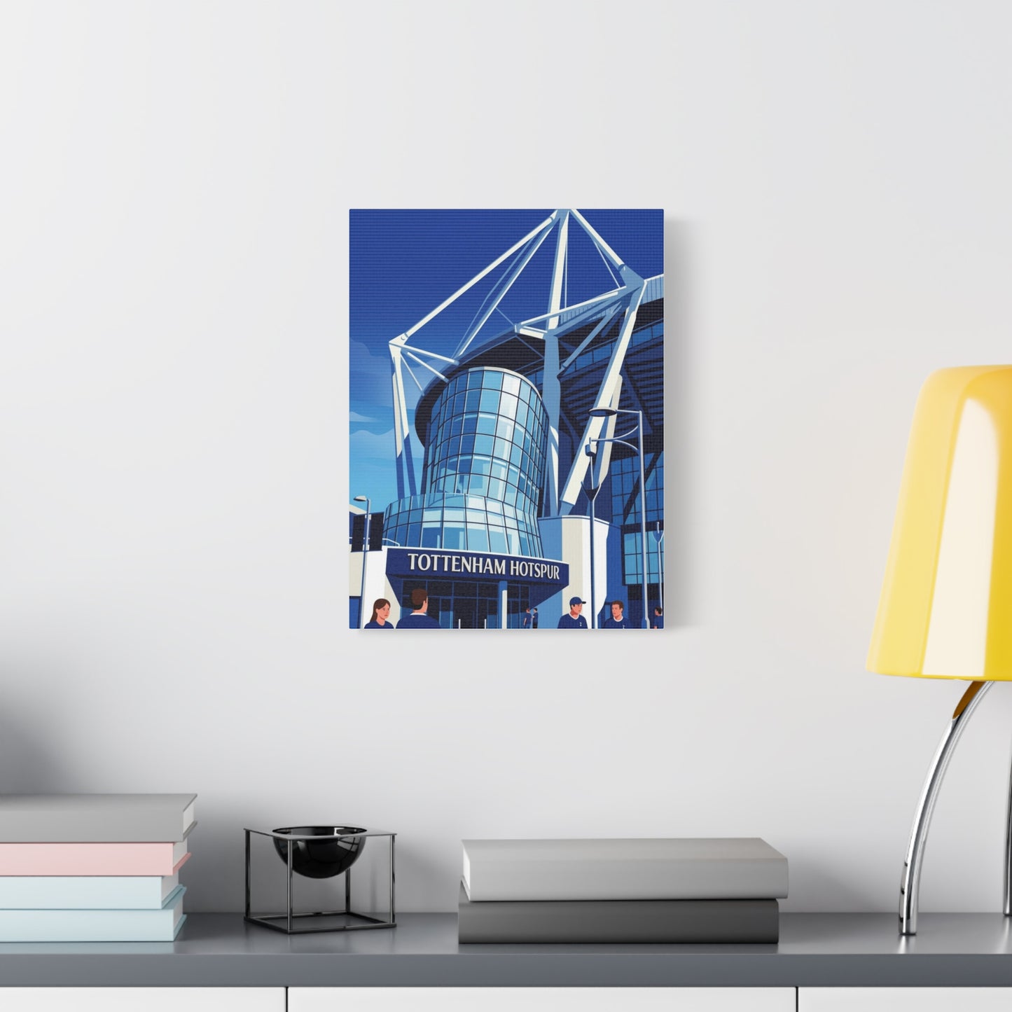 Tottenham Hotspur Stadium London Entrance | Tottenham Hotspur Stadium Canvas Print