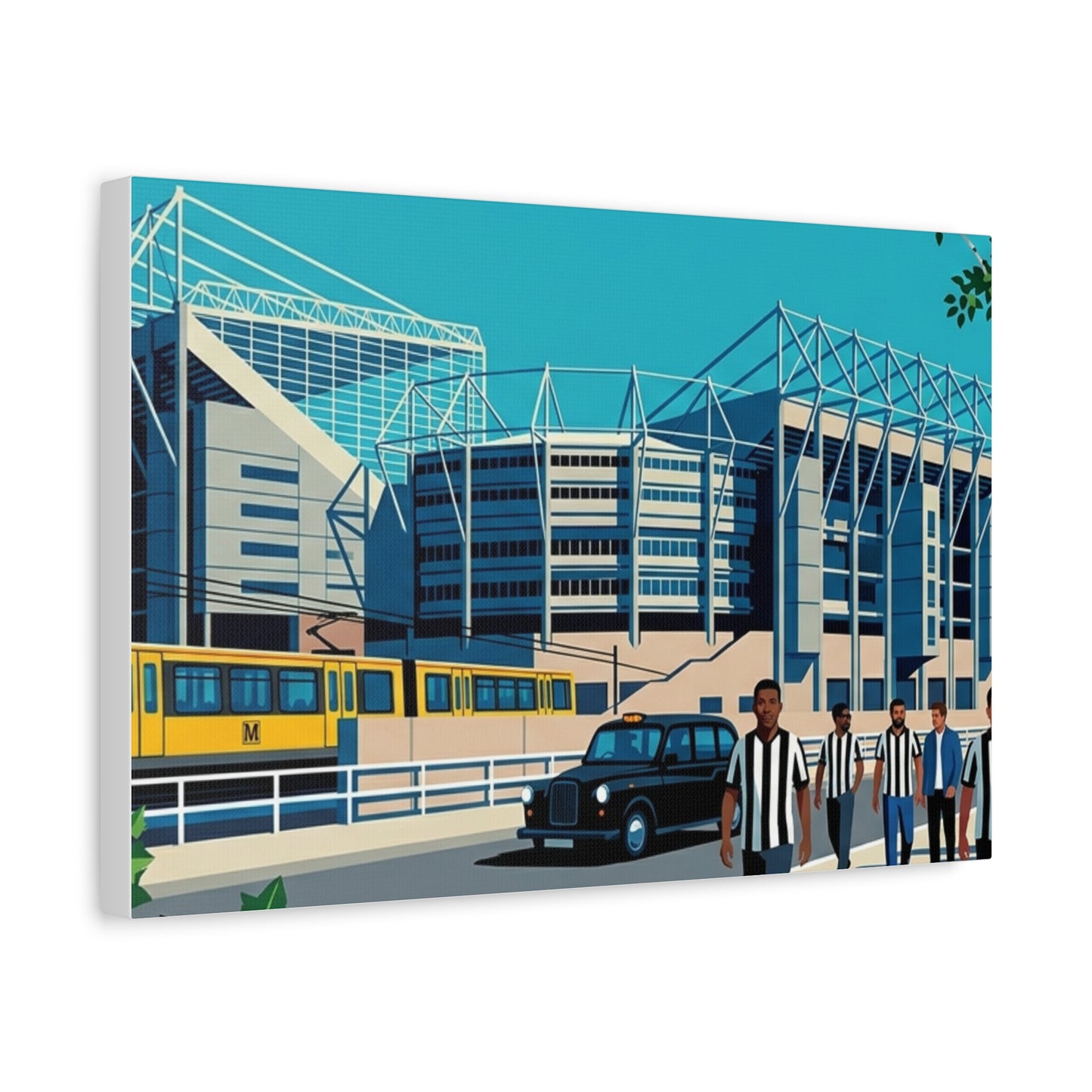 St James Park Stadium Newcastle | Newcastle Stadium Canvas Print