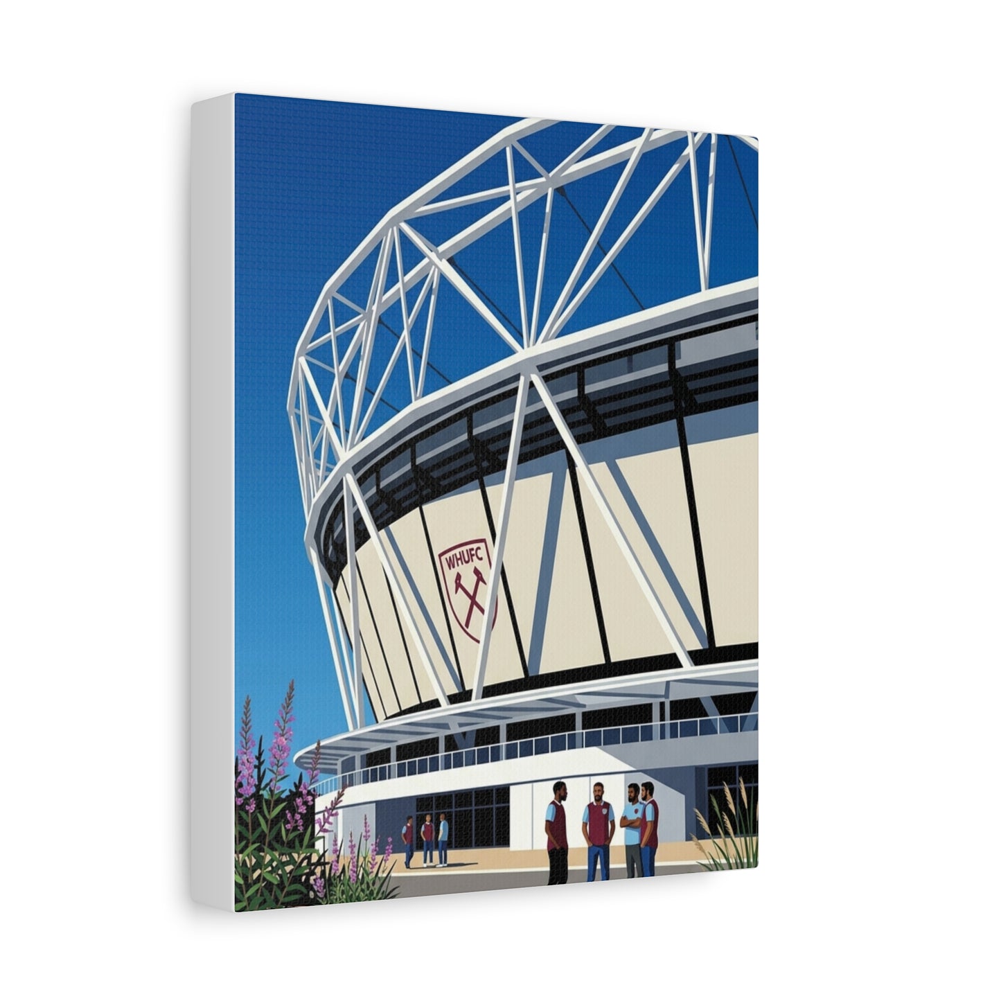 West Ham United Stadium Entrance | West Ham Football Club Canvas Print