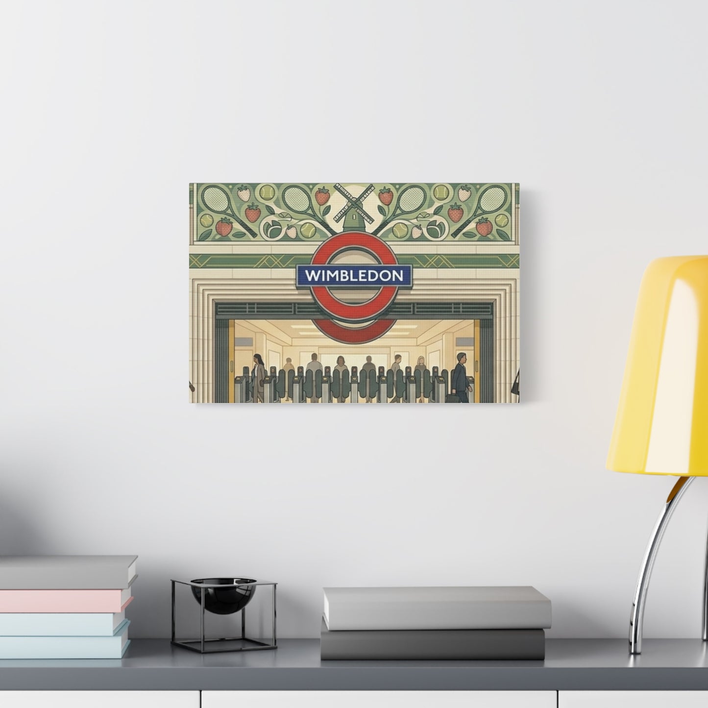 Wimbledon Underground Station | London Underground Station Canvas Print