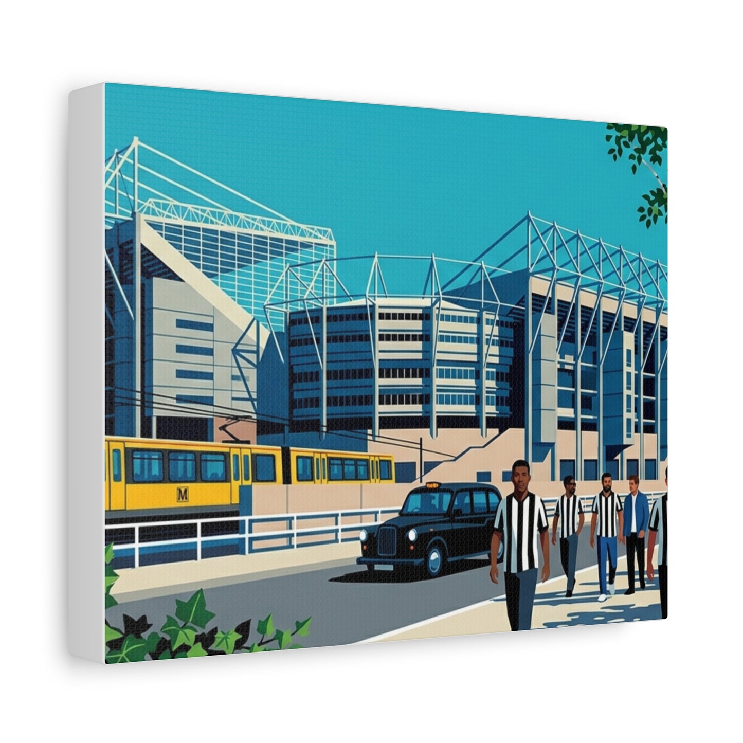 St James Park Stadium Newcastle | Newcastle Stadium Canvas Print