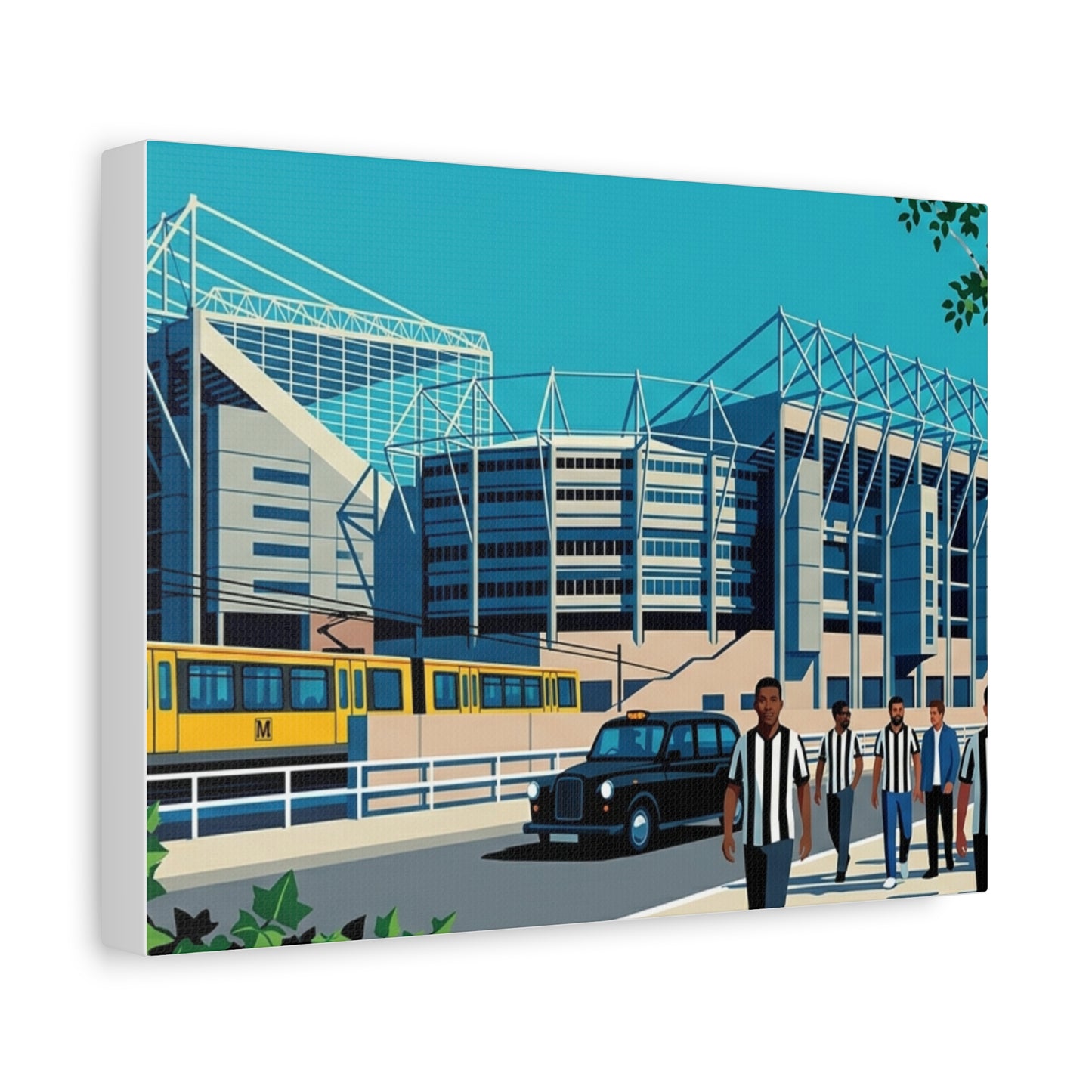 St James Park Stadium Newcastle | Newcastle Stadium Canvas Print