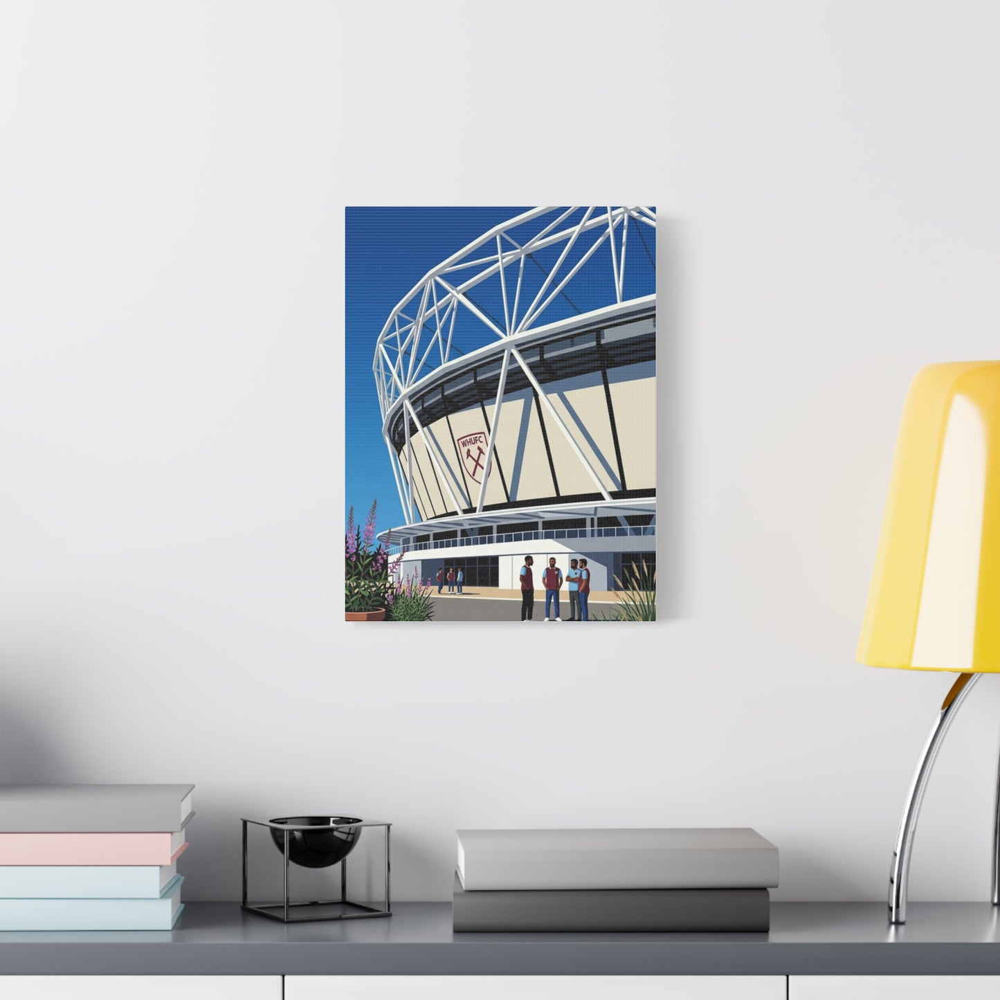 West Ham United Stadium Entrance | West Ham Football Club Canvas Print