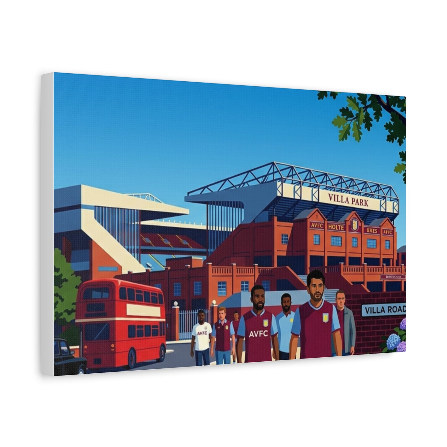 Villa Park Stadium Birmingham | Aston Birmingham Stadium Canvas Print