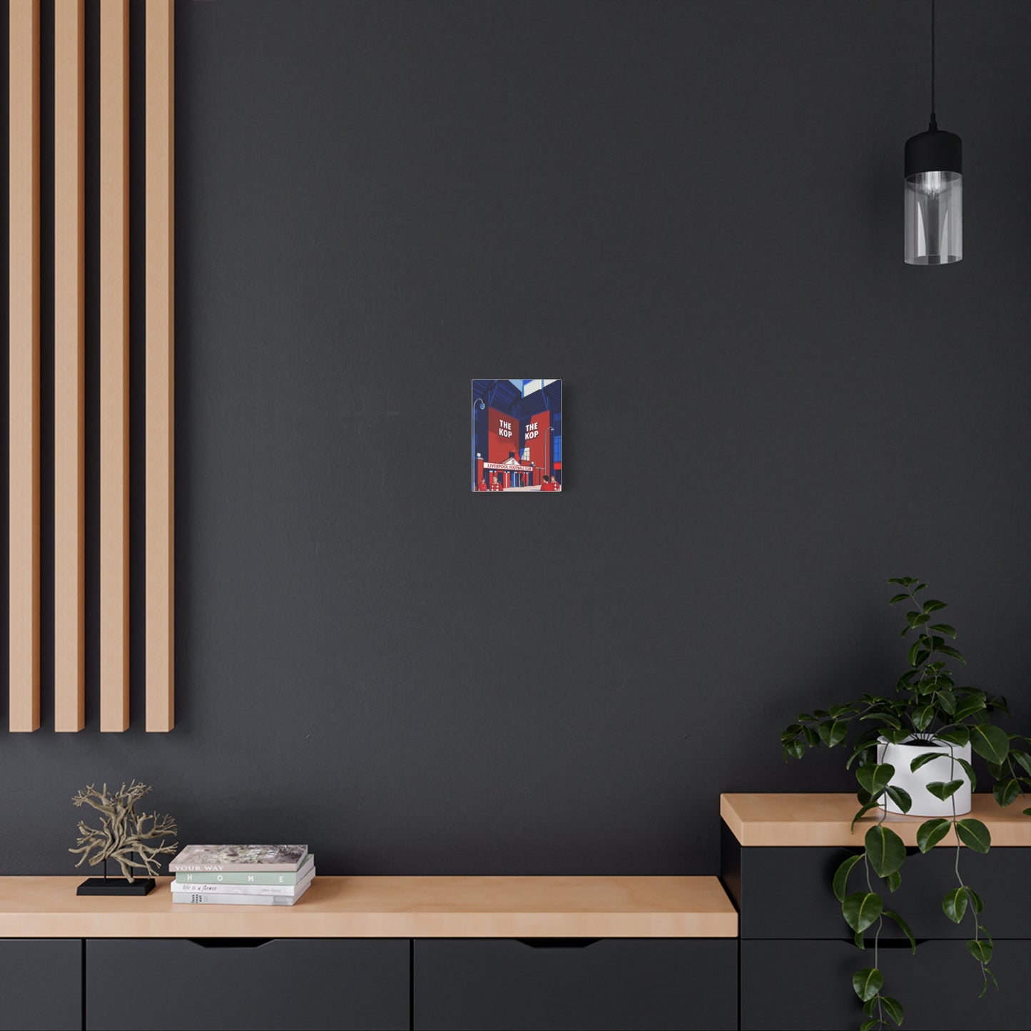Merseyside Stadium Kop Entrance | Liverpool Football Club Canvas Print