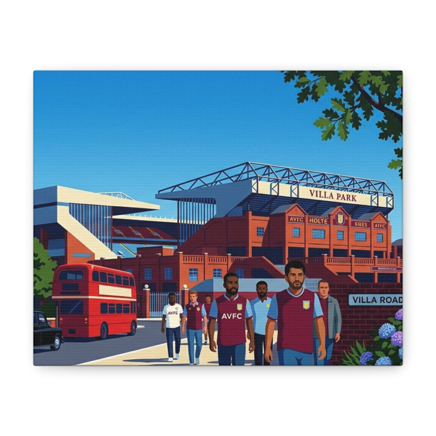 Villa Park Stadium Birmingham | Aston Birmingham Stadium Canvas Print