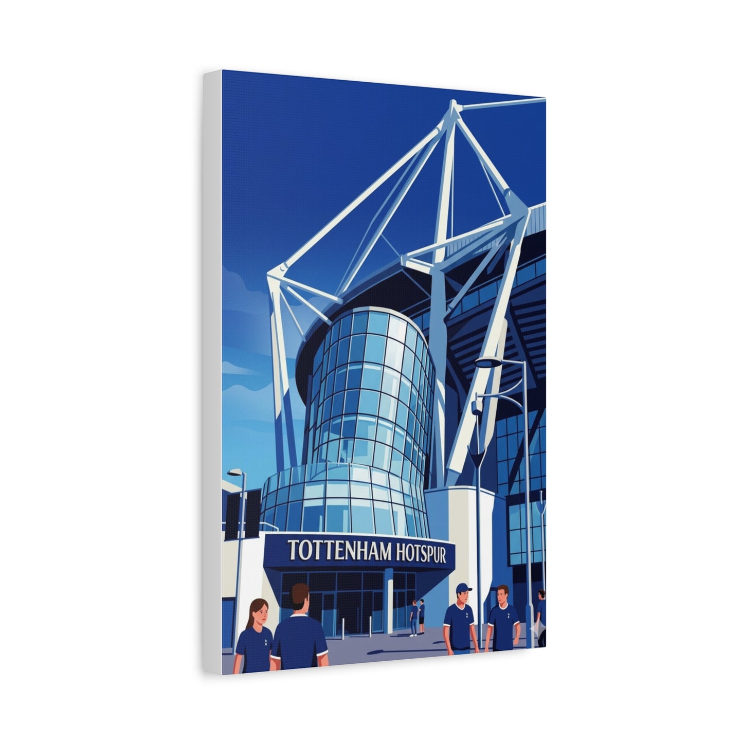 Tottenham Hotspur Stadium London Entrance | Tottenham Hotspur Stadium Canvas Print