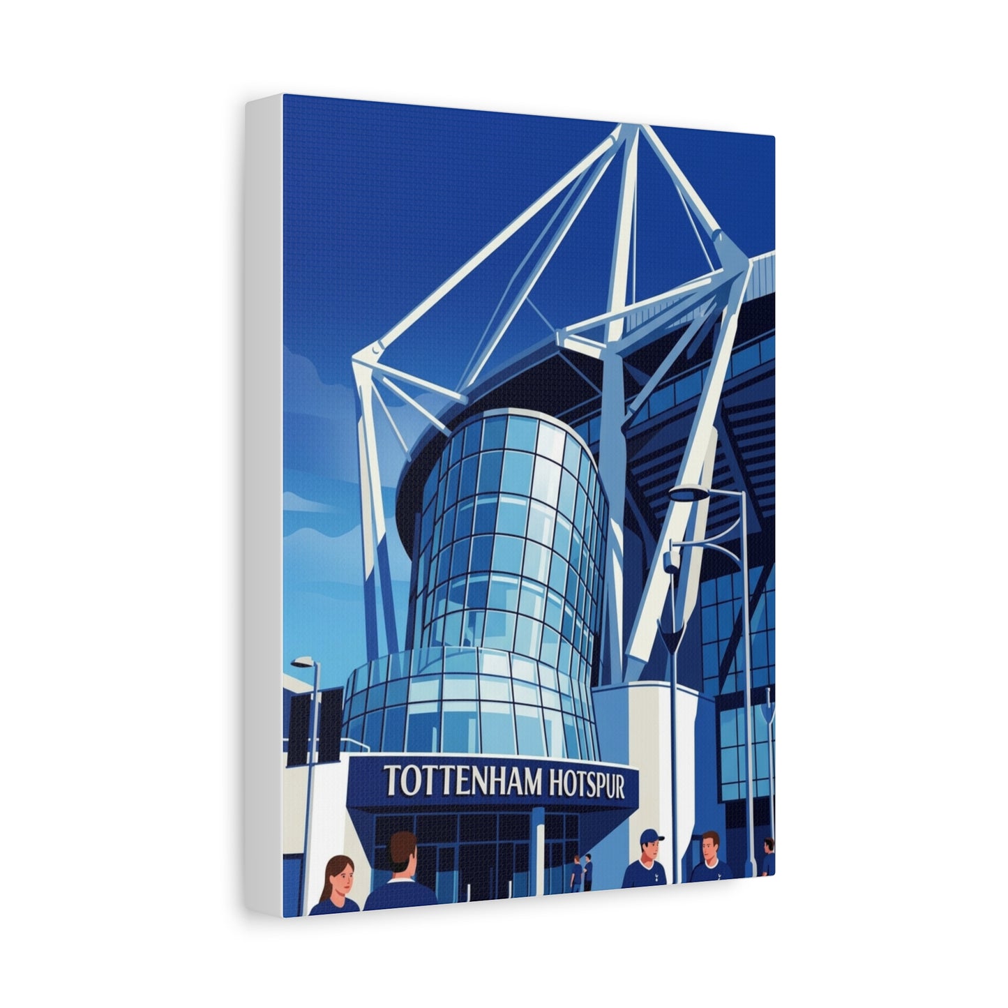 Tottenham Hotspur Stadium London Entrance | Tottenham Hotspur Stadium Canvas Print