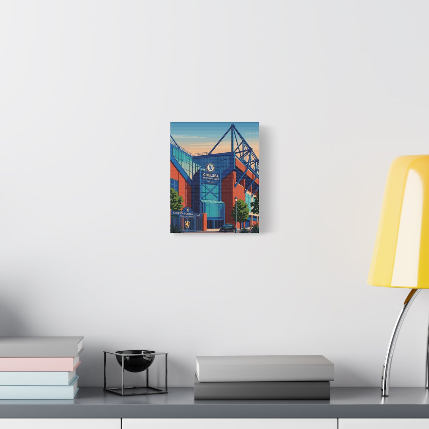 Stamford Bridge London Entrance | Chelsea Stadium Canvas Print
