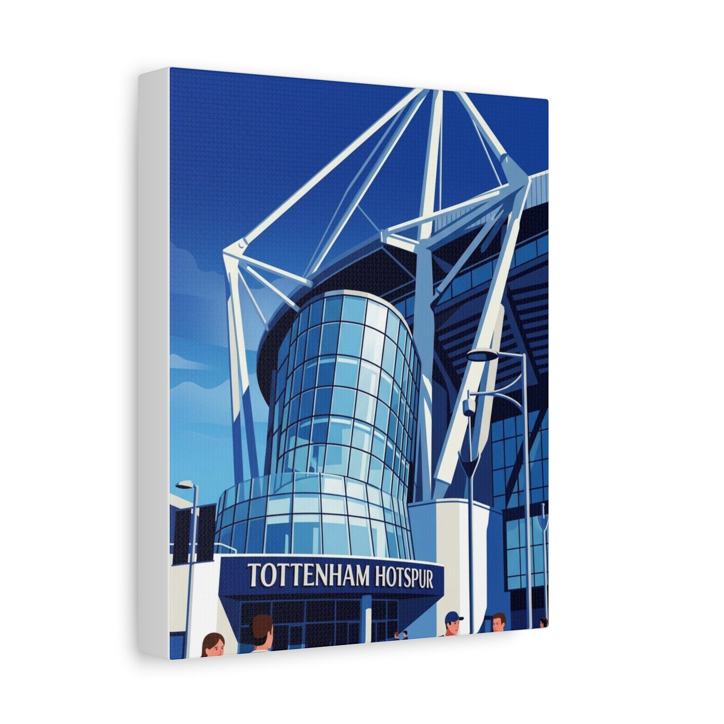 Tottenham Hotspur Stadium London Entrance | Tottenham Hotspur Stadium Canvas Print