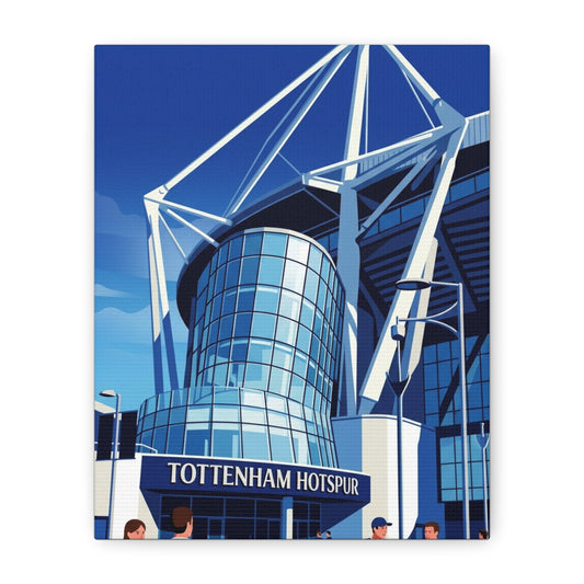 Tottenham Hotspur Stadium London Entrance | Tottenham Hotspur Stadium Canvas Print