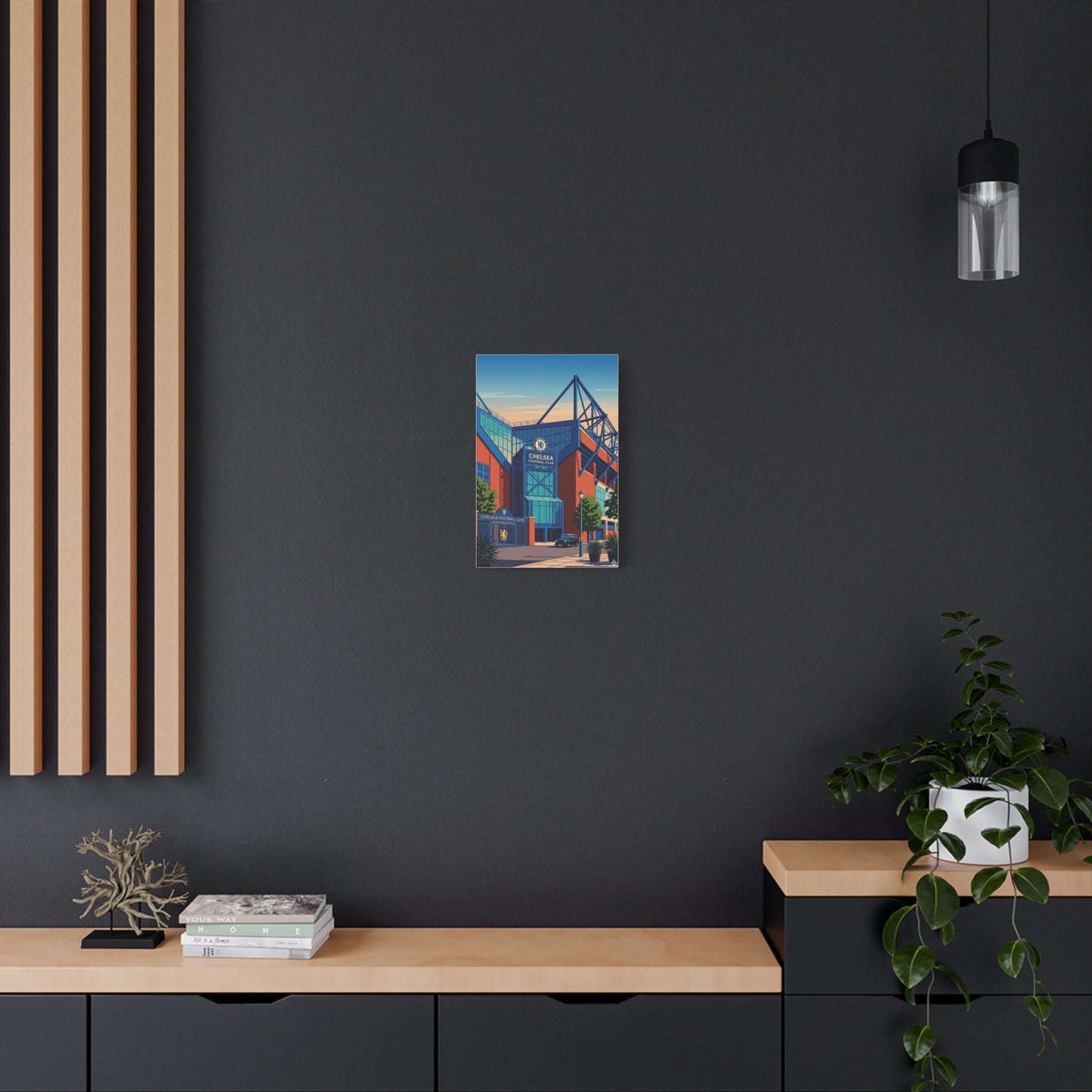 Stamford Bridge London Entrance | Chelsea Stadium Canvas Print