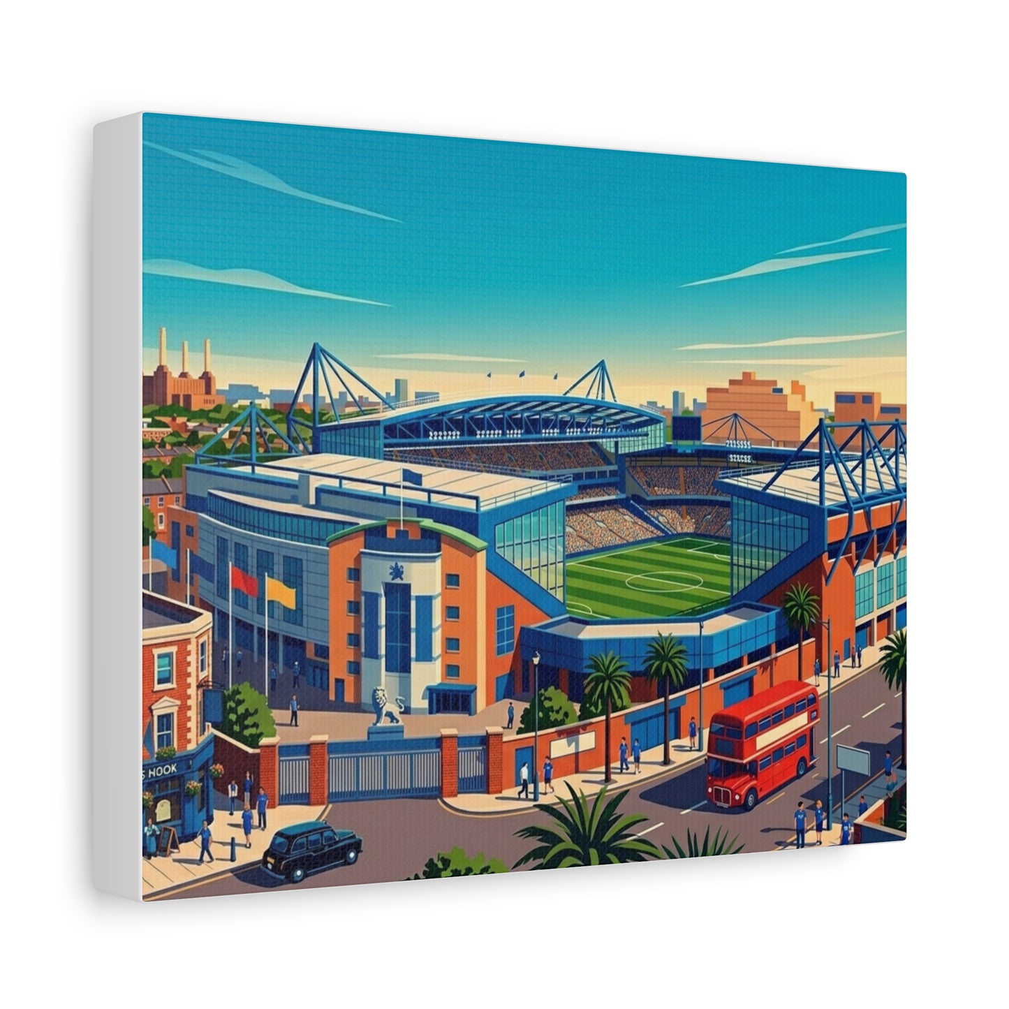 Stamford Bridge London | Chelsea Stadium Canvas Print