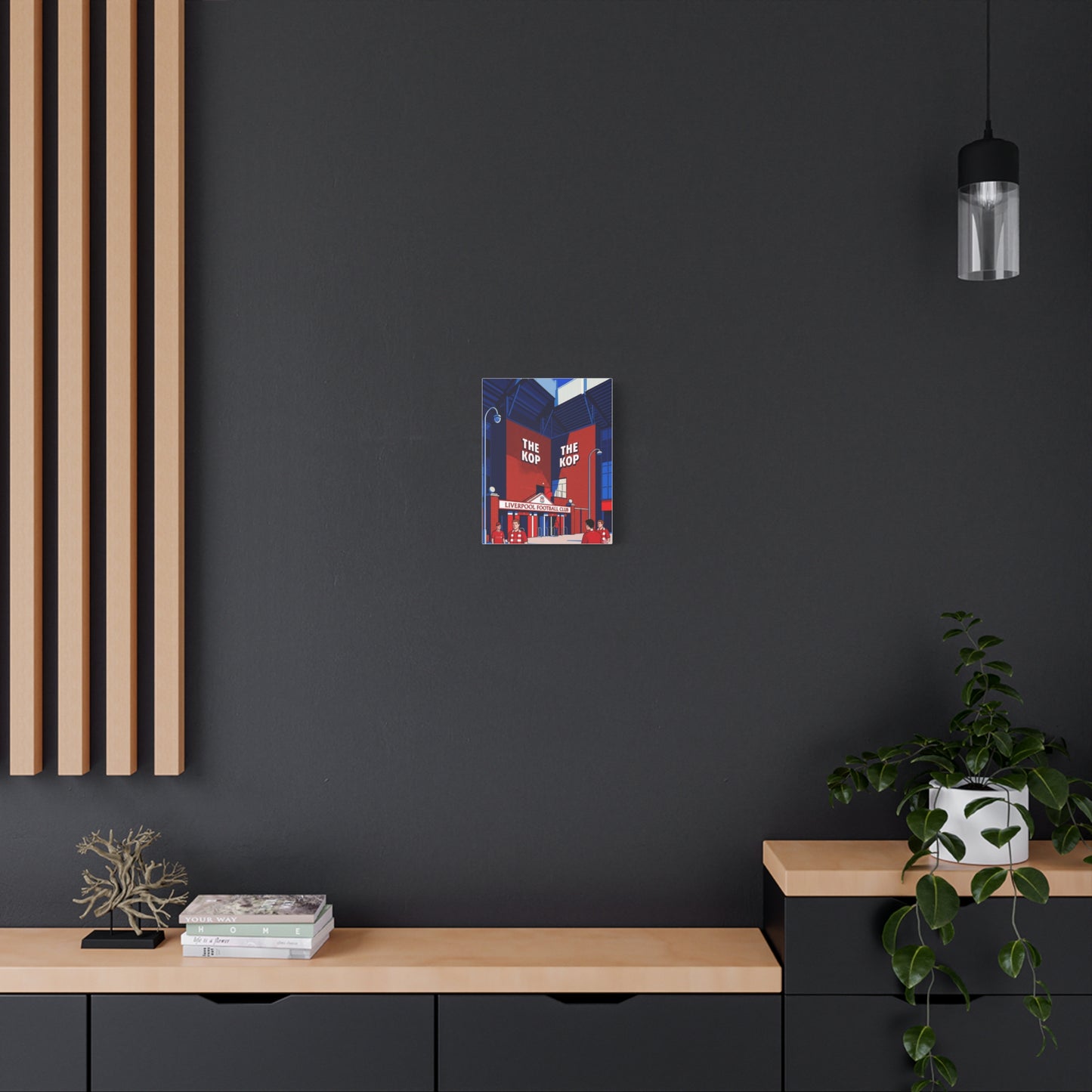 Merseyside Stadium Kop Entrance | Liverpool Football Club Canvas Print