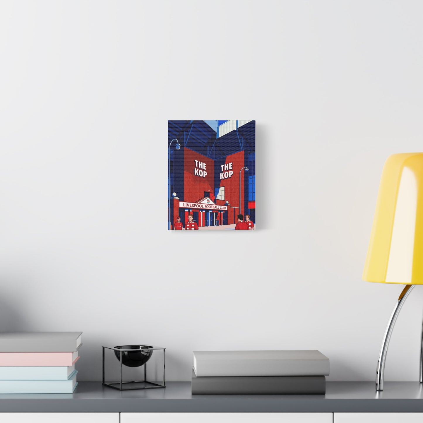 Merseyside Stadium Kop Entrance | Liverpool Football Club Canvas Print