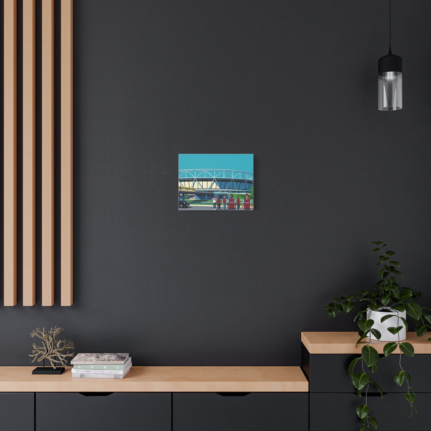 West Hame Stadium London | London Stadium Canvas Print
