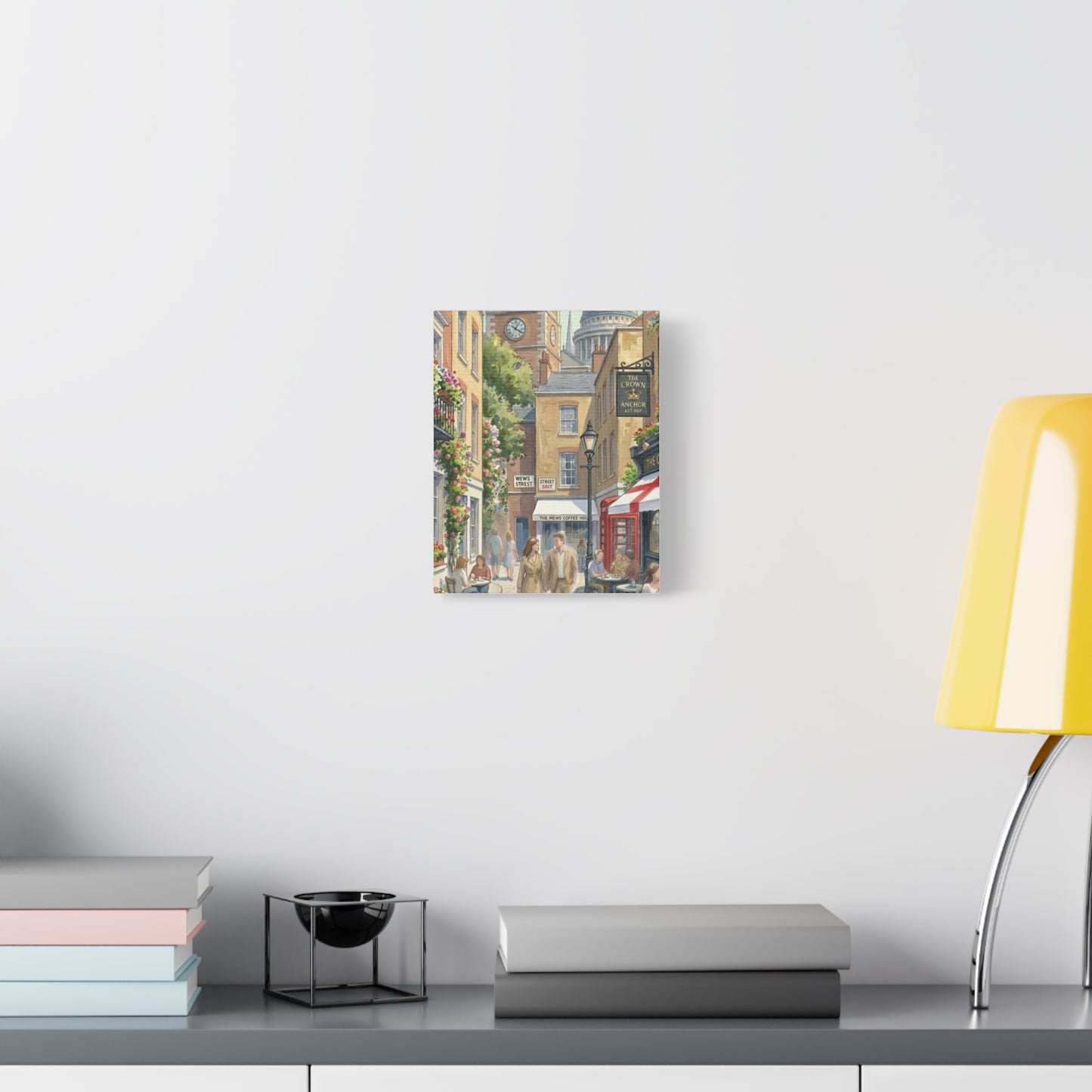 London Town Street | United Kingdom of Great Britain Canvas Print
