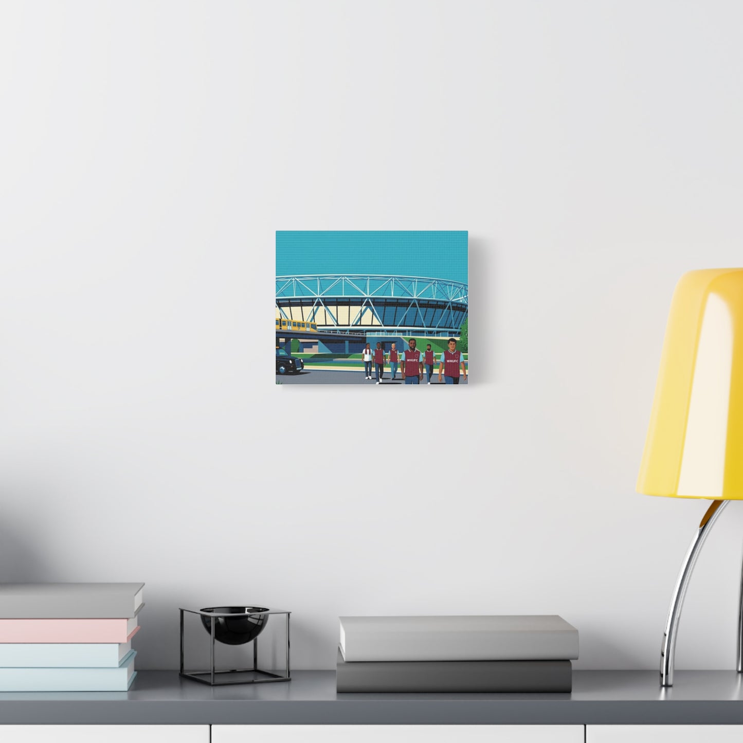 West Hame Stadium London | London Stadium Canvas Print